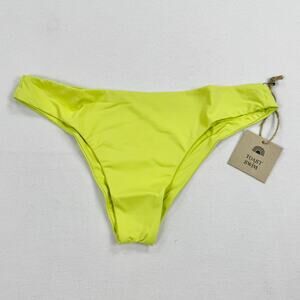 Free People Toast Swim Women’s Low Rise Hipster Bikini Bottom Small Daiquiri